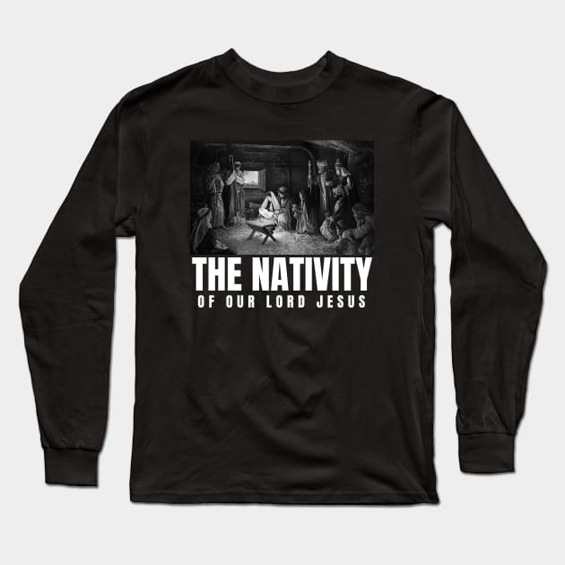 Nativity Long Sleeve T-Shirt by Bennybest